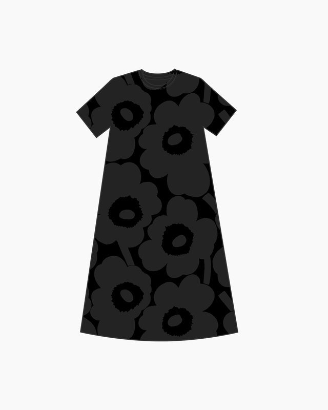 Pisteinen Unikko jersey dress