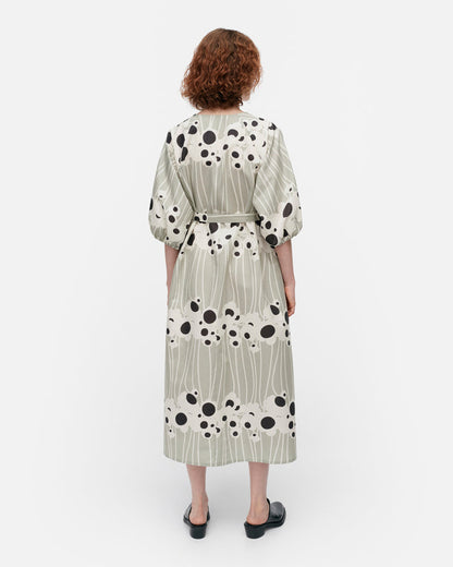 Aiva Lammet cotton linen dress