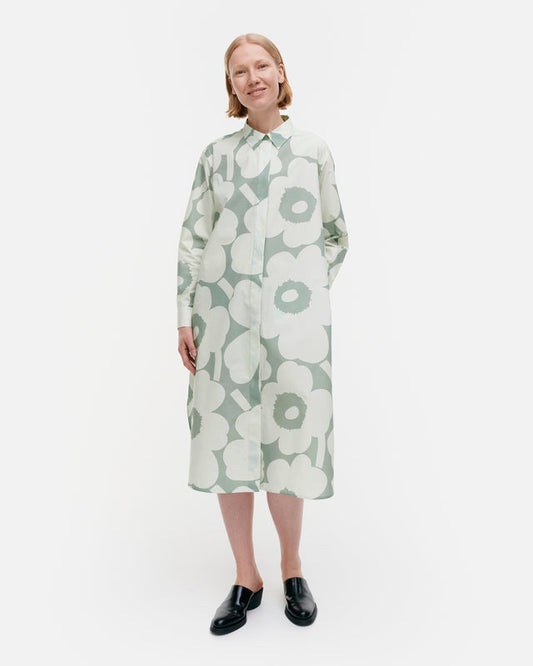 Runoelma Unikko cotton poplin dress