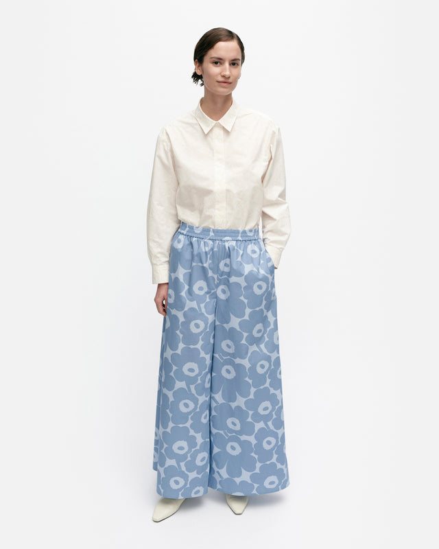 SH Kohti Unikko cotton poplin trousers/ NO PHOTOS - Marimekko VN