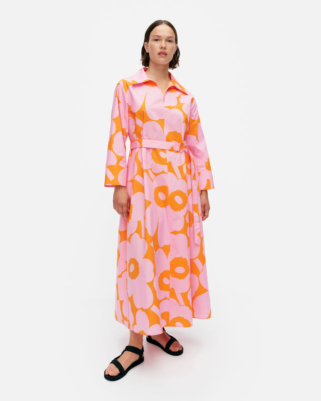 Sh Perenna Unikko cotton poplin dress - Marimekko VN