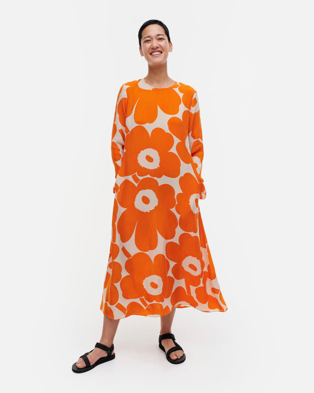 Sh Vesitse Unikko cupro dress - Marimekko VN