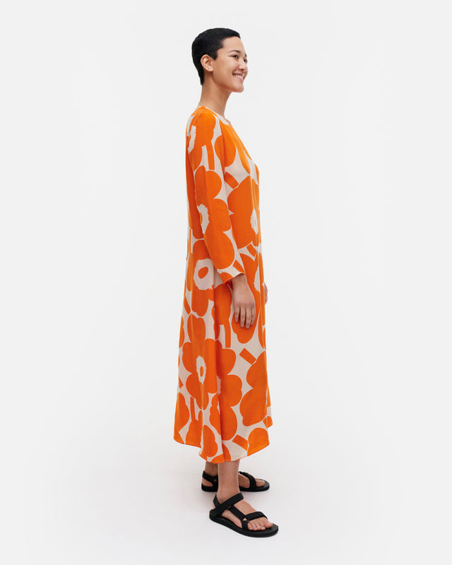 Sh Vesitse Unikko cupro dress - Marimekko VN