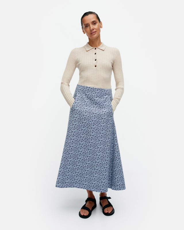 Sh Koski Unikko cotton skirt - Marimekko VN