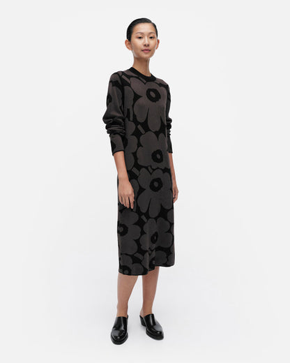 Ennallaan Pieni Unikko knitted wool dress