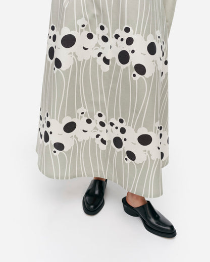 Sh Stasia Lammet cotton linen skirt