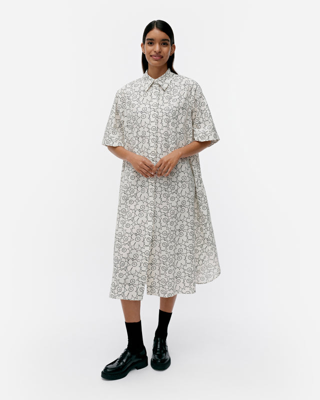 Popliini Piirto Unikko dress