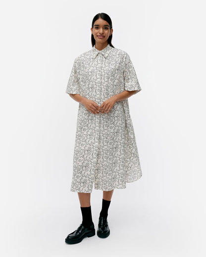 Popliini Piirto Unikko dress