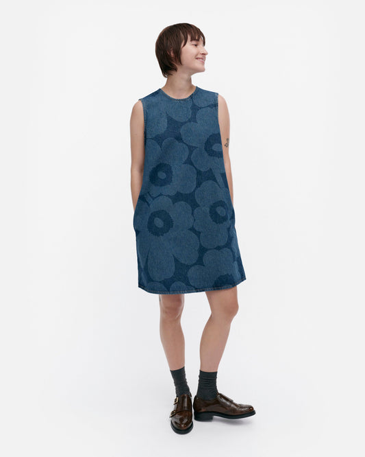 Maridenim Somasti Unikko denim dress - Marimekko VN