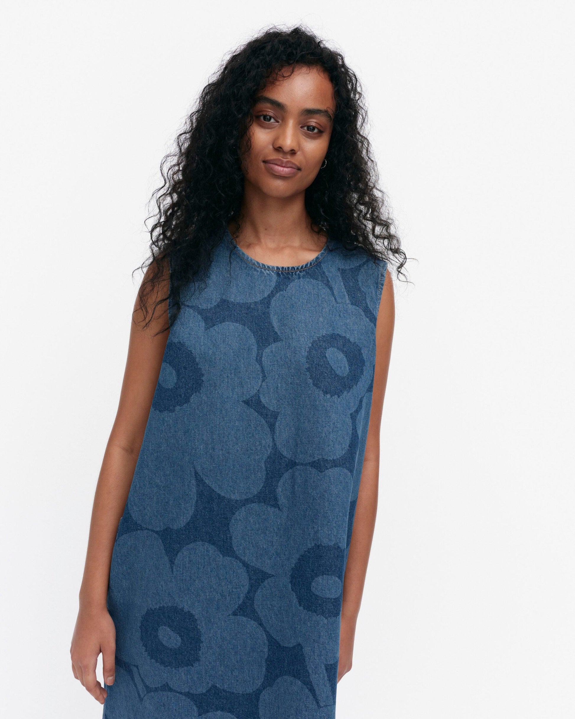 Maridenim Somasti Unikko denim dress - Marimekko VN