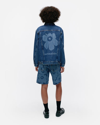 Maridenim Murros Unikko Plcmt denim jacket - Marimekko VN