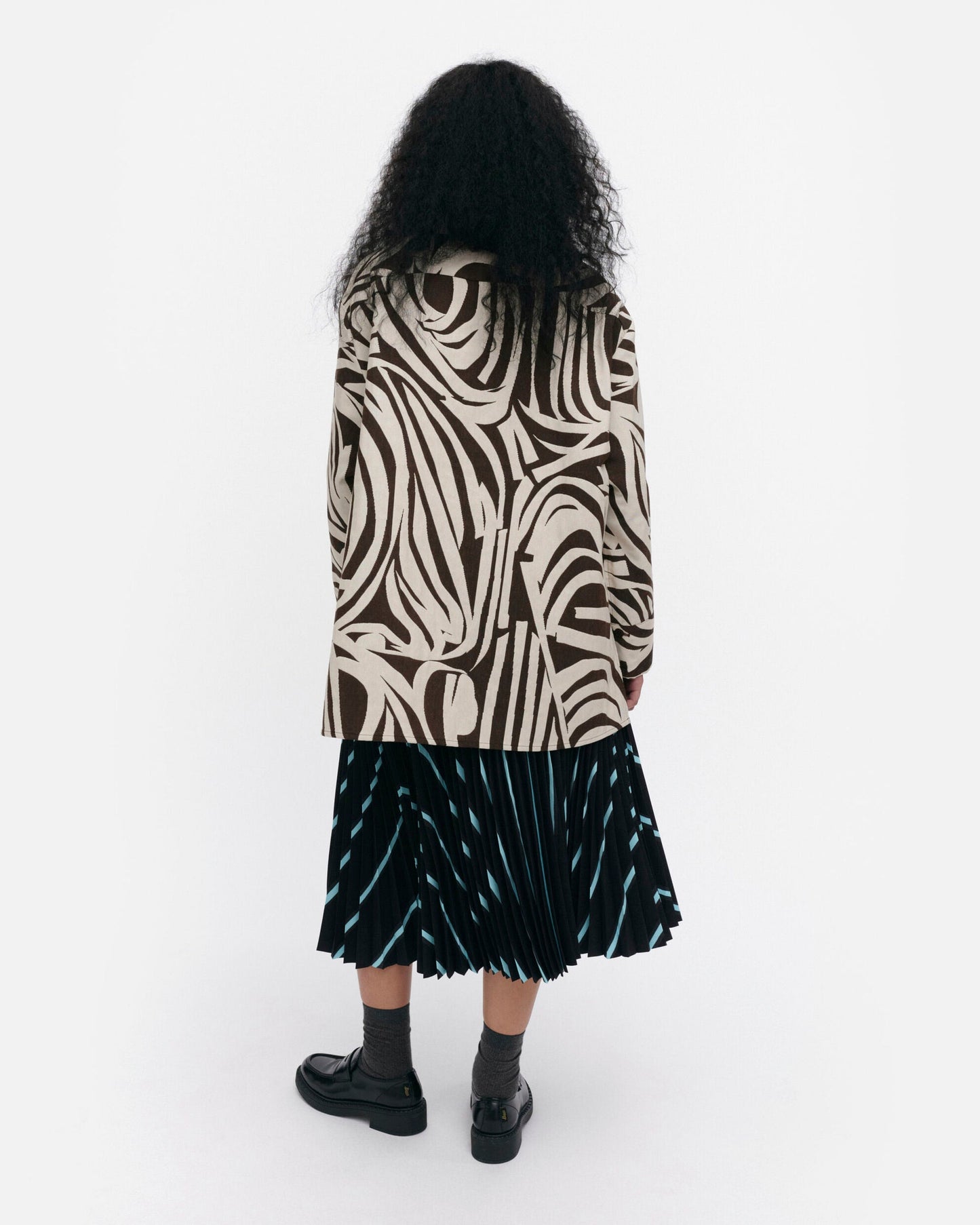 Rakenne Jokuraita cotton shirt - Marimekko VN