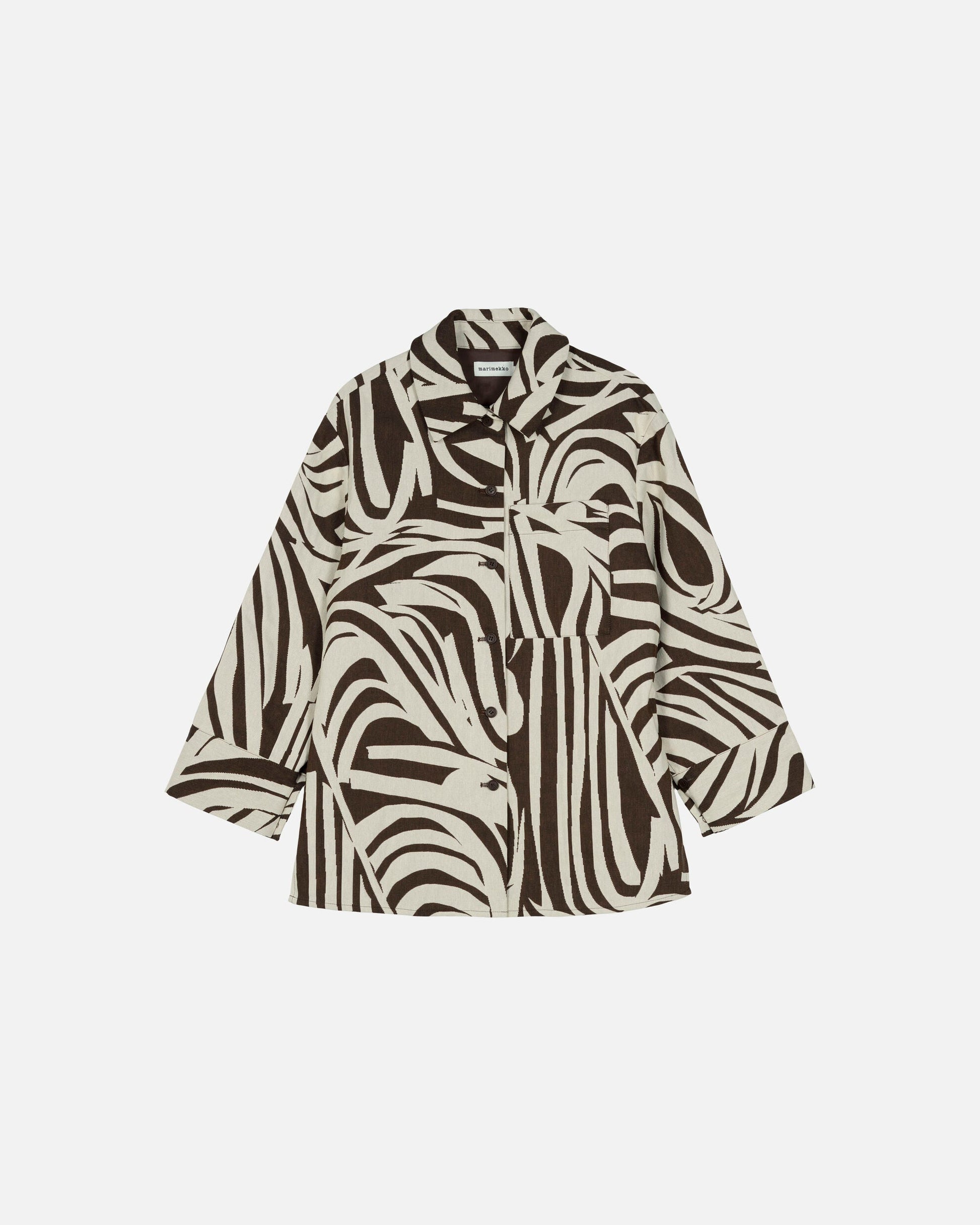 Rakenne Jokuraita cotton shirt - Marimekko VN