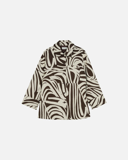Rakenne Jokuraita cotton shirt - Marimekko VN