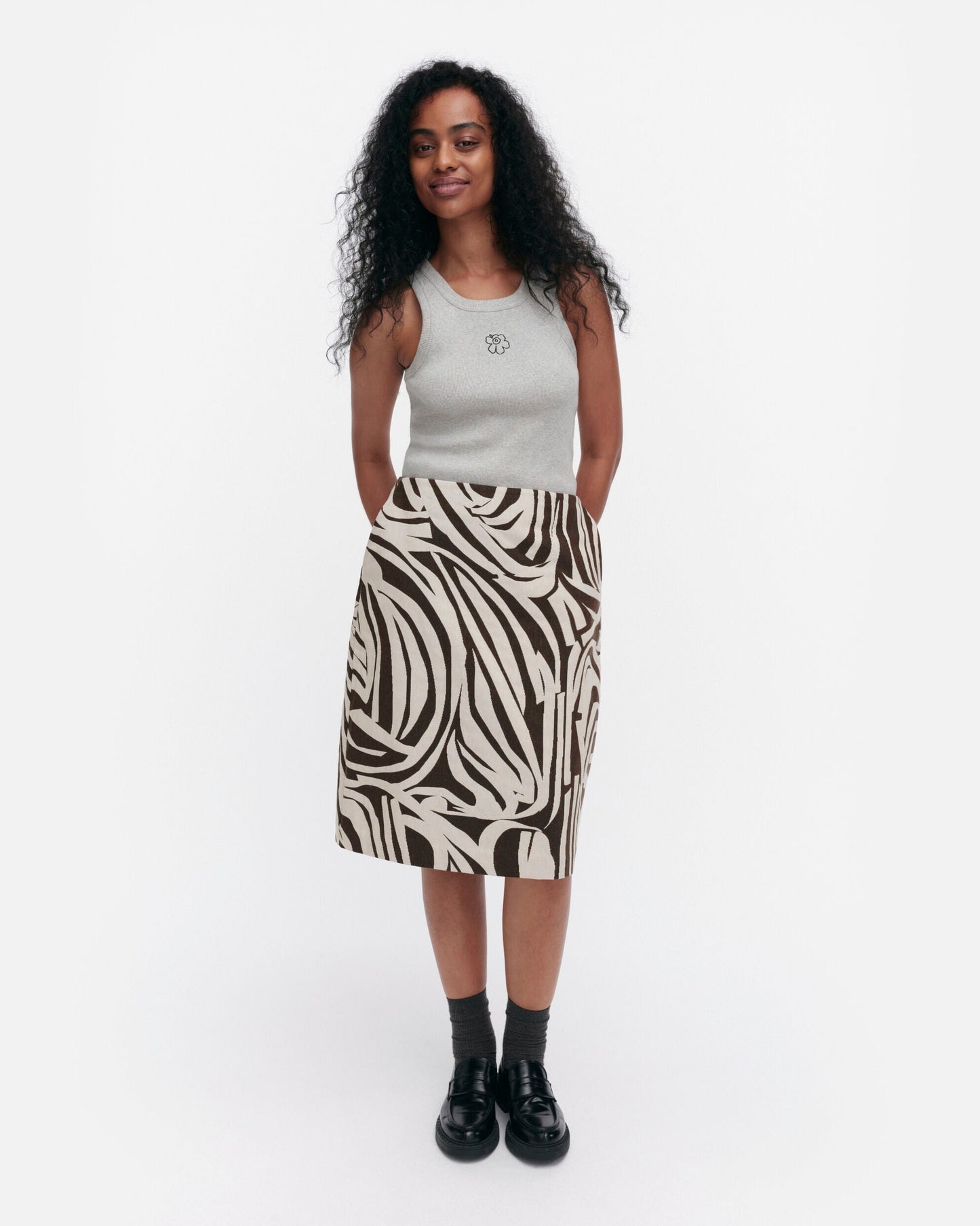 Valaa Jokuraita skirt - Marimekko VN