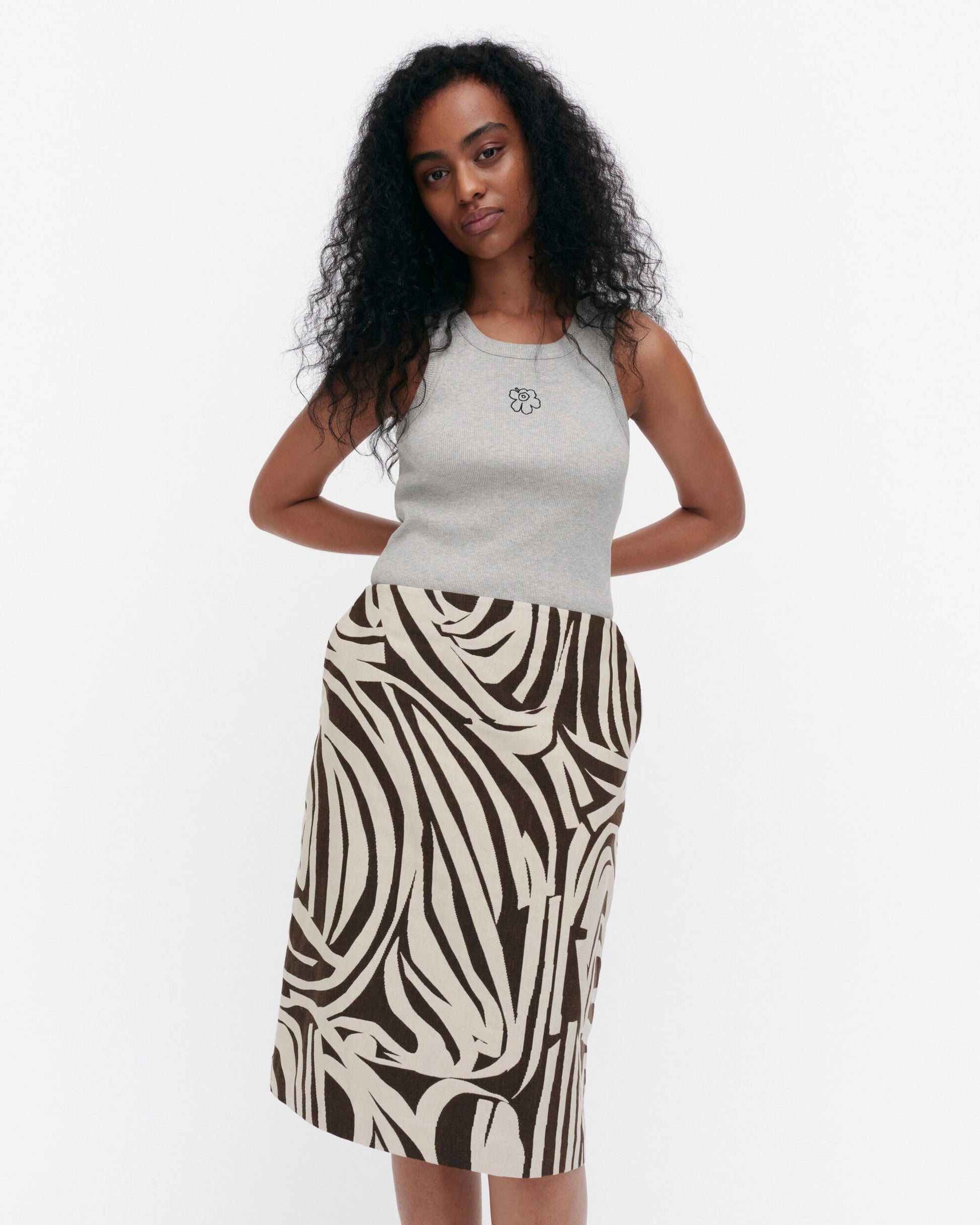 Valaa Jokuraita skirt - Marimekko VN