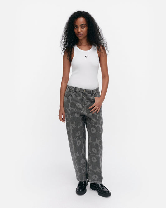 Maridenim Barrel Unikko jeans - Marimekko VN