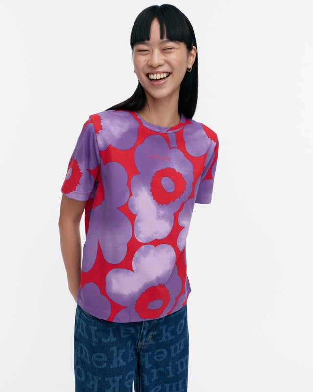 Erna Akvarelli Unikko Kioski t-shirt - Marimekko VN