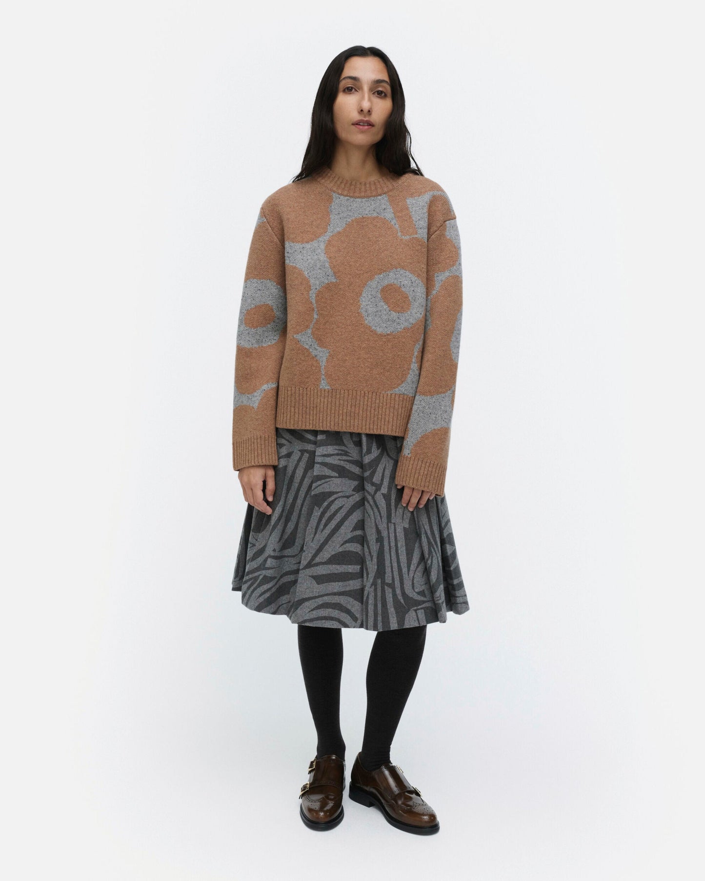 Rws Virtaus Unikko Knitted wool pullover - Marimekko VN