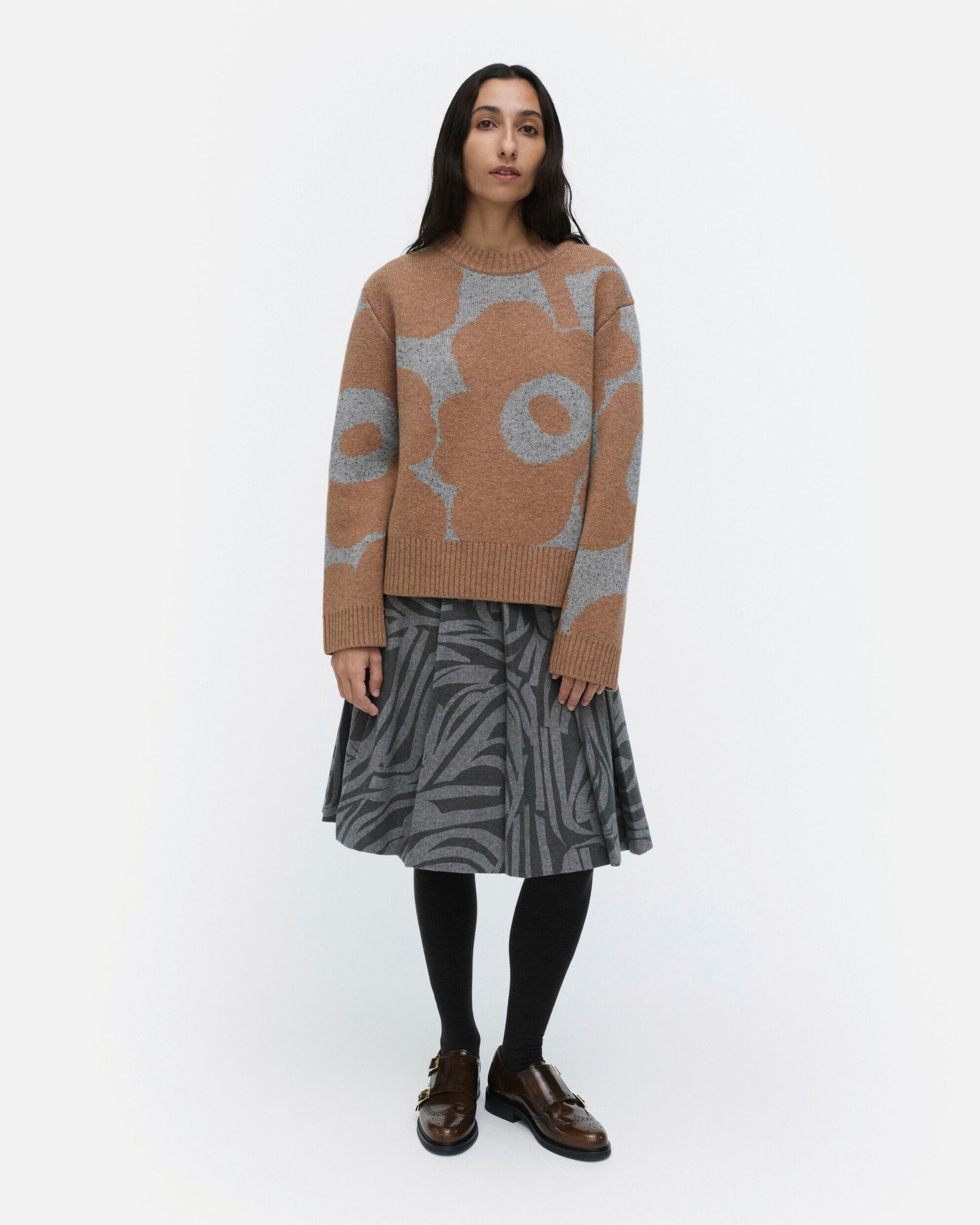 Rws Virtaus Unikko Knitted wool pullover - Marimekko VN