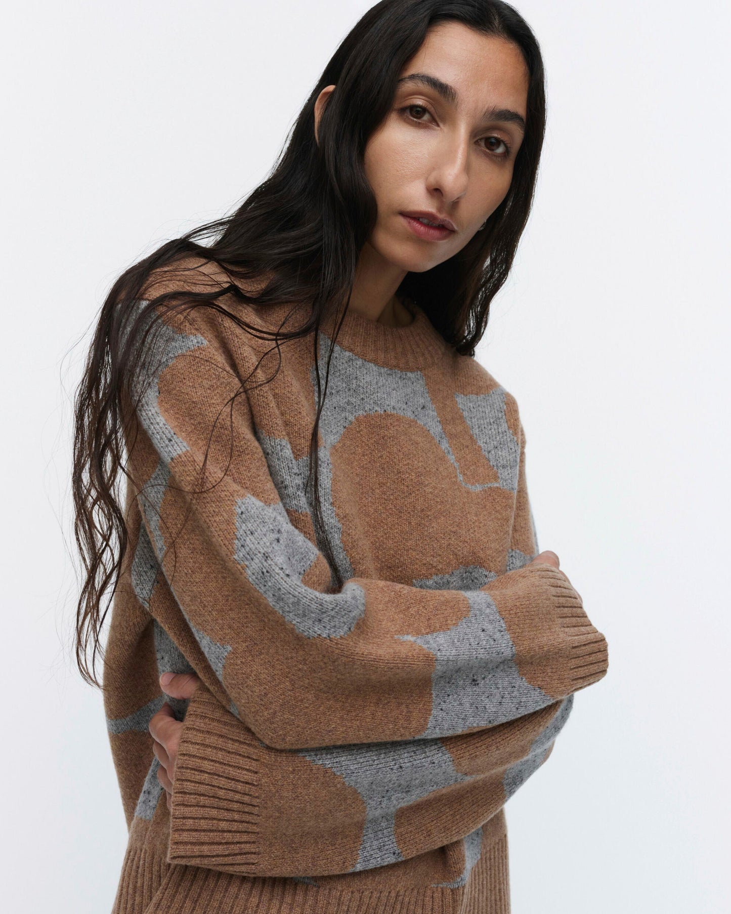 Rws Virtaus Unikko Knitted wool pullover - Marimekko VN