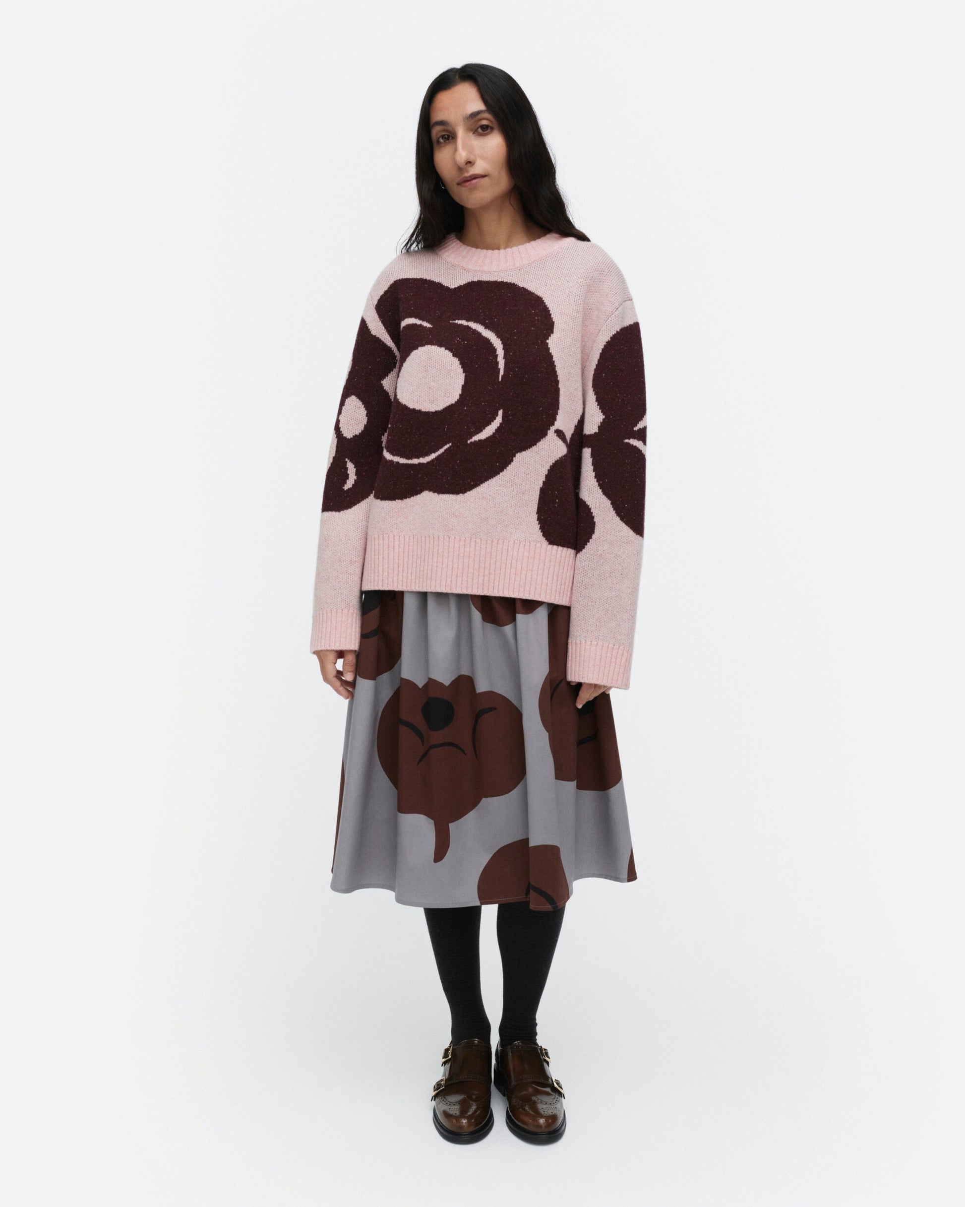 Rws Virtaus Tumma Knitted wool pullover - Marimekko VN