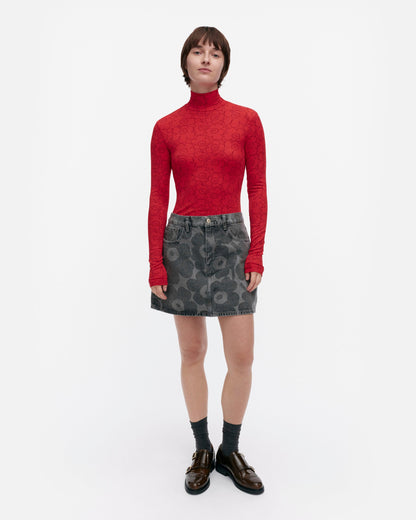 Maridenim Ruudut Unikko skirt - Marimekko VN