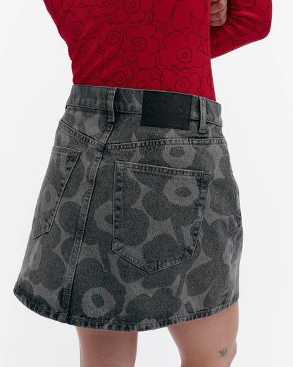 Maridenim Ruudut Unikko skirt - Marimekko VN