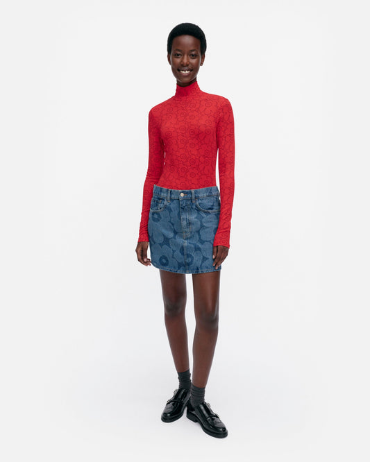 Maridenim Ruudut Unikko skirt - Marimekko VN