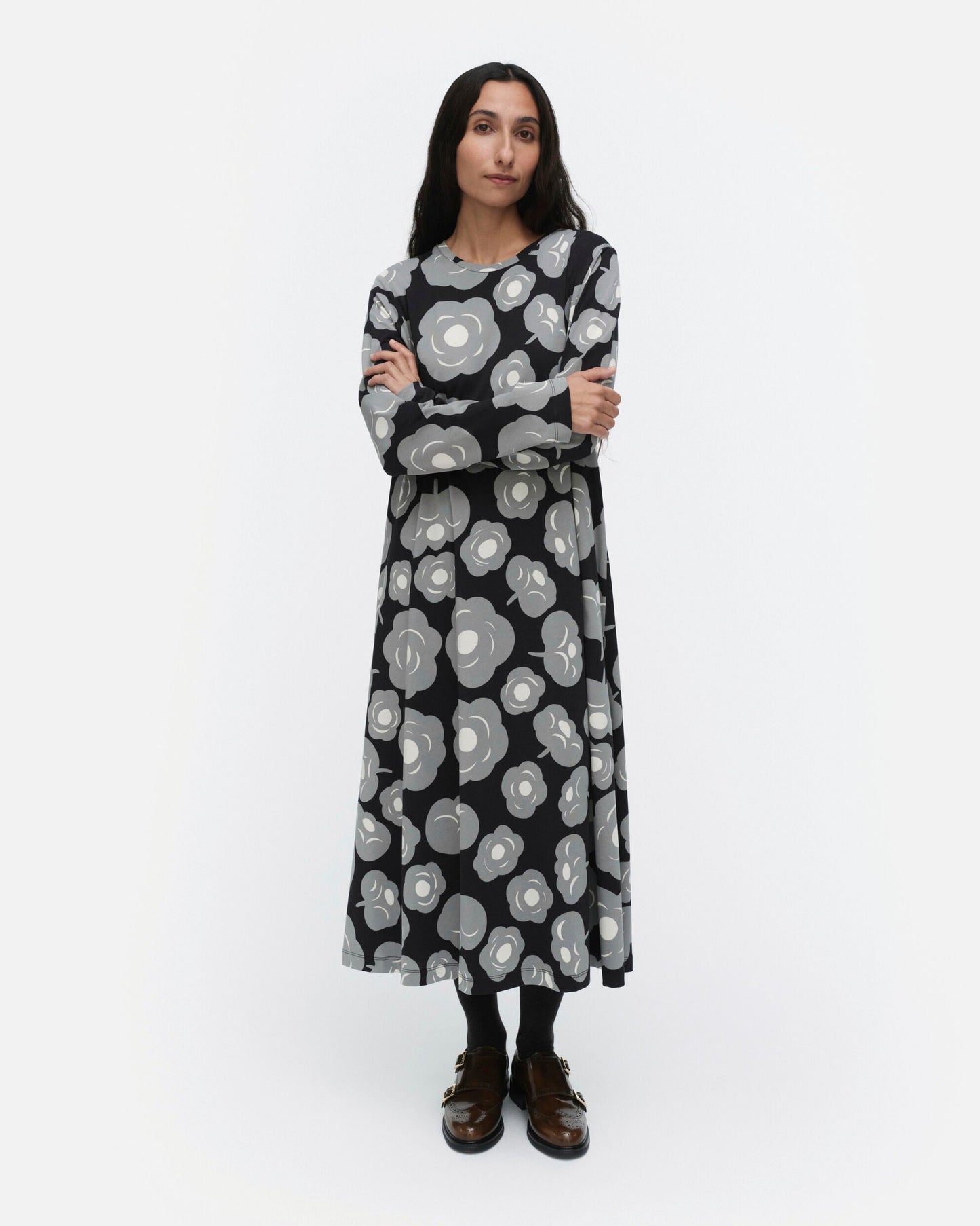 Lehtokielo Tumma Jersey dress - Marimekko VN