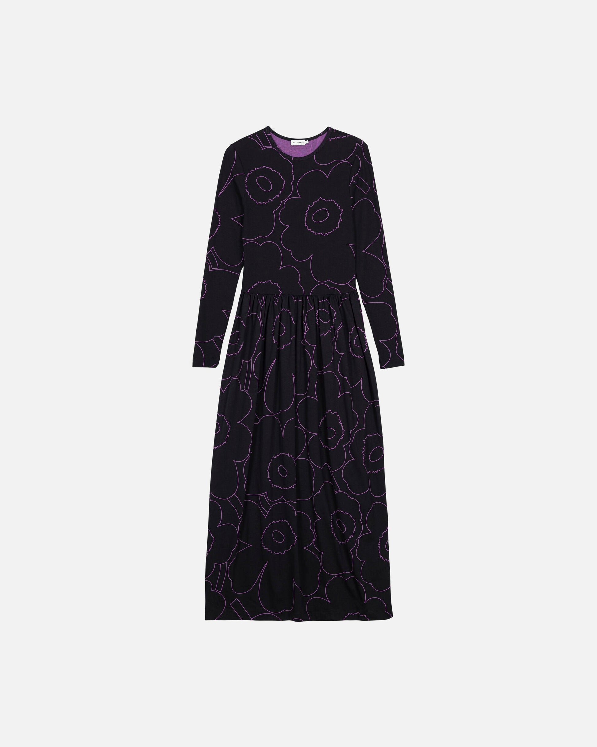 Kukkaset Piirto Unikko Jersey dress - Marimekko VN