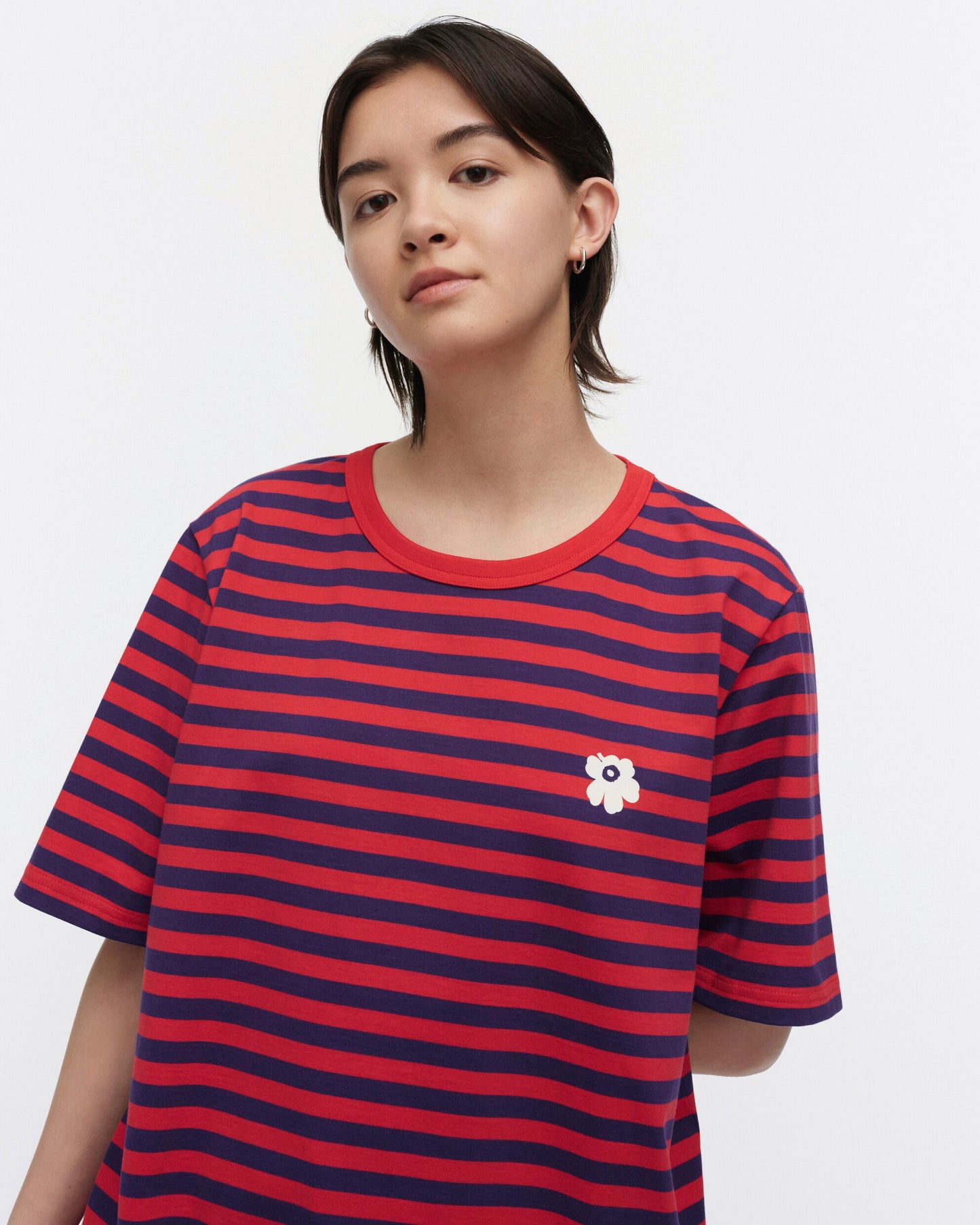 Tasaraita Unisex Unikko Kioski t-shirt - Marimekko VN