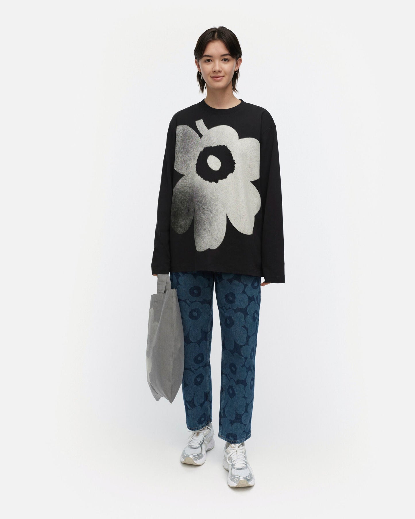 Biitti Unikko Placement Kioski jersey shirt - Marimekko VN