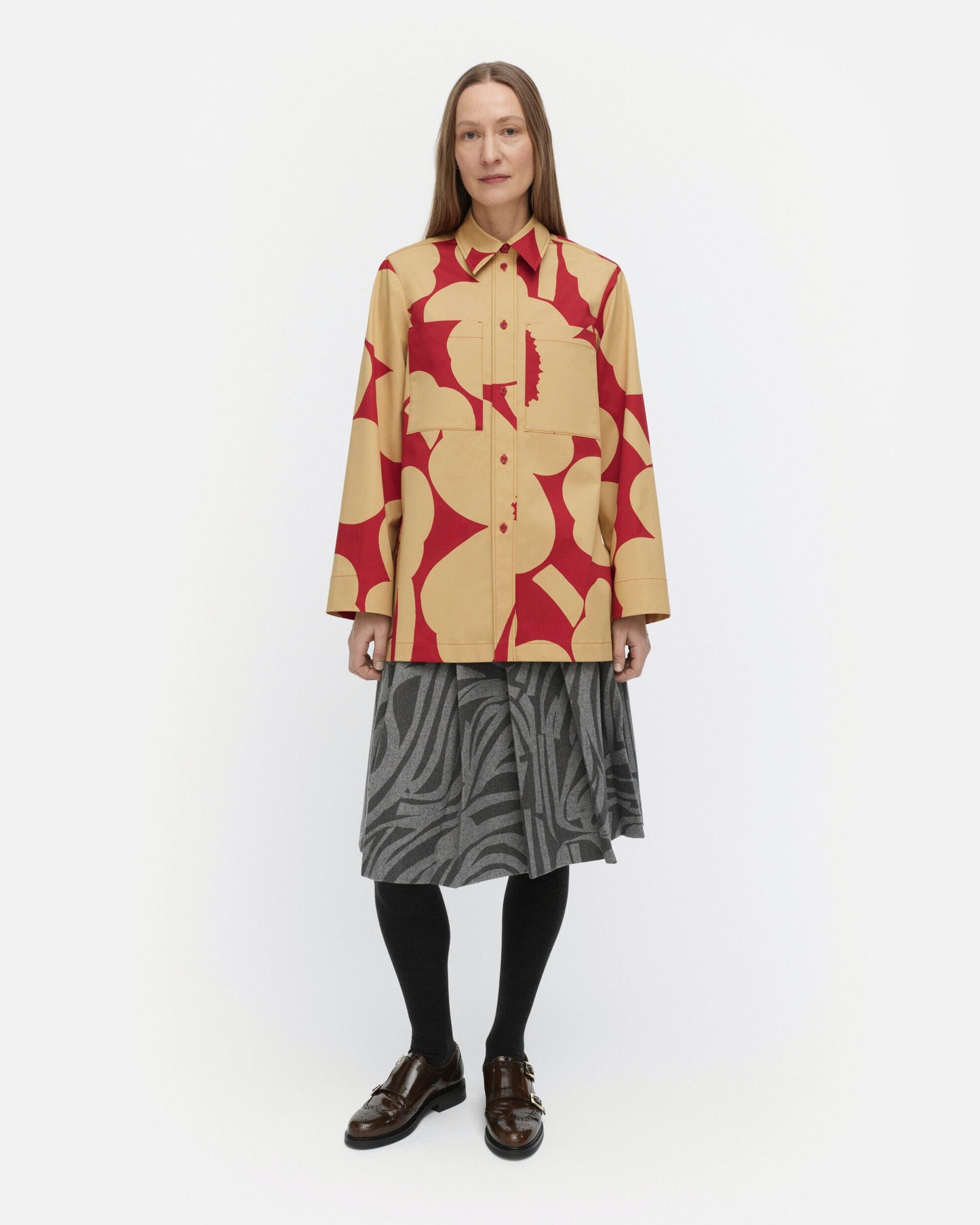 Maaria Unikko Cotton shirt - Marimekko VN