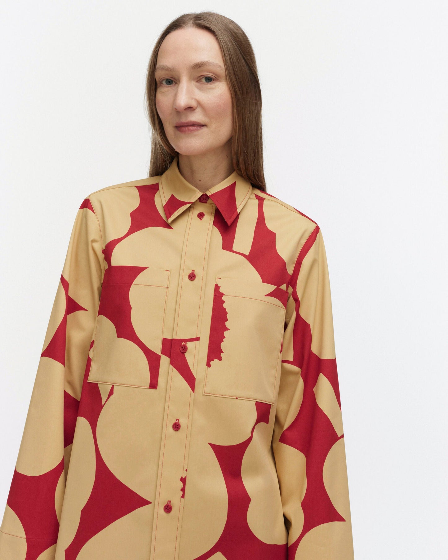 Maaria Unikko Cotton shirt - Marimekko VN