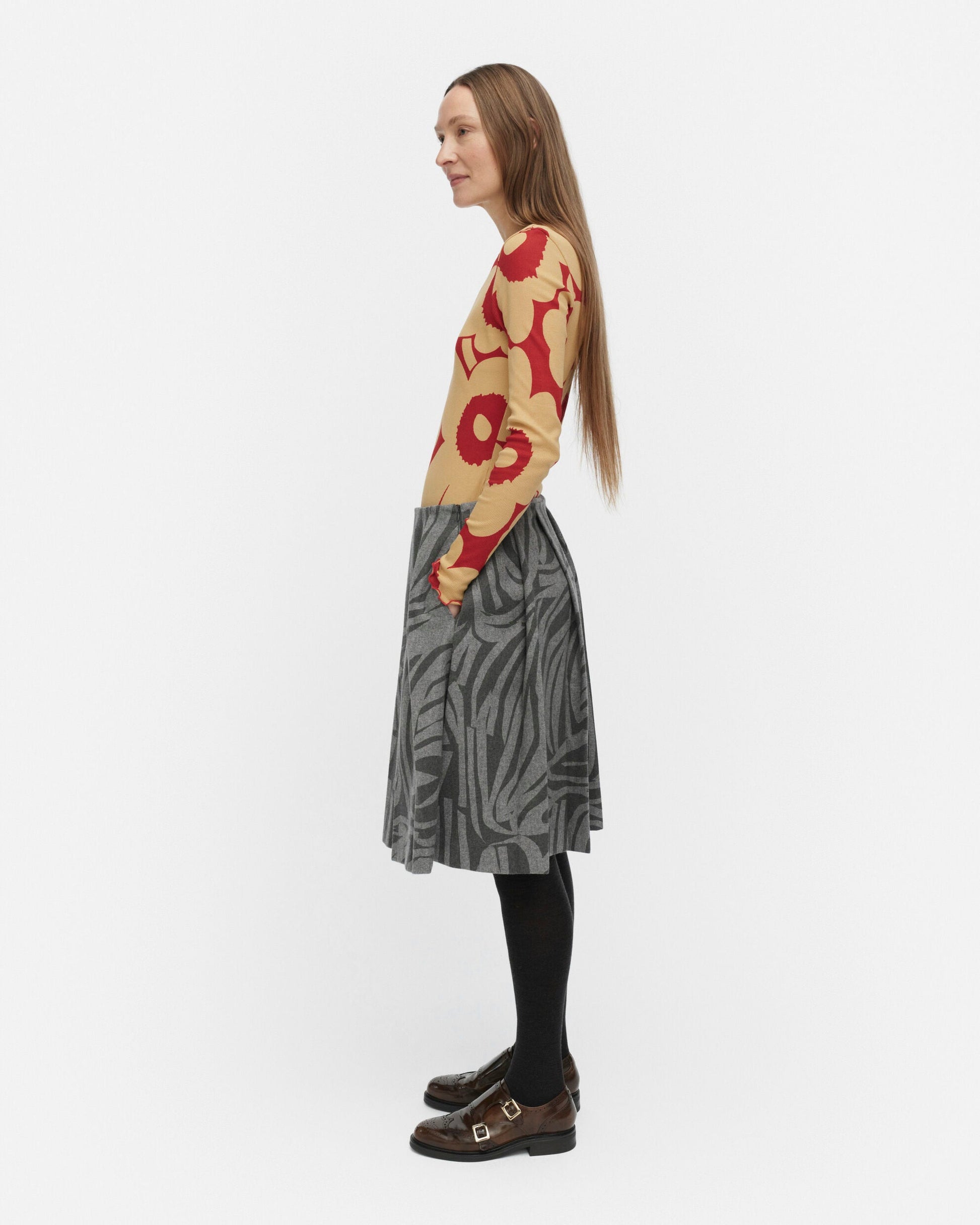 Daalia Jokuraita Skirt - Marimekko VN