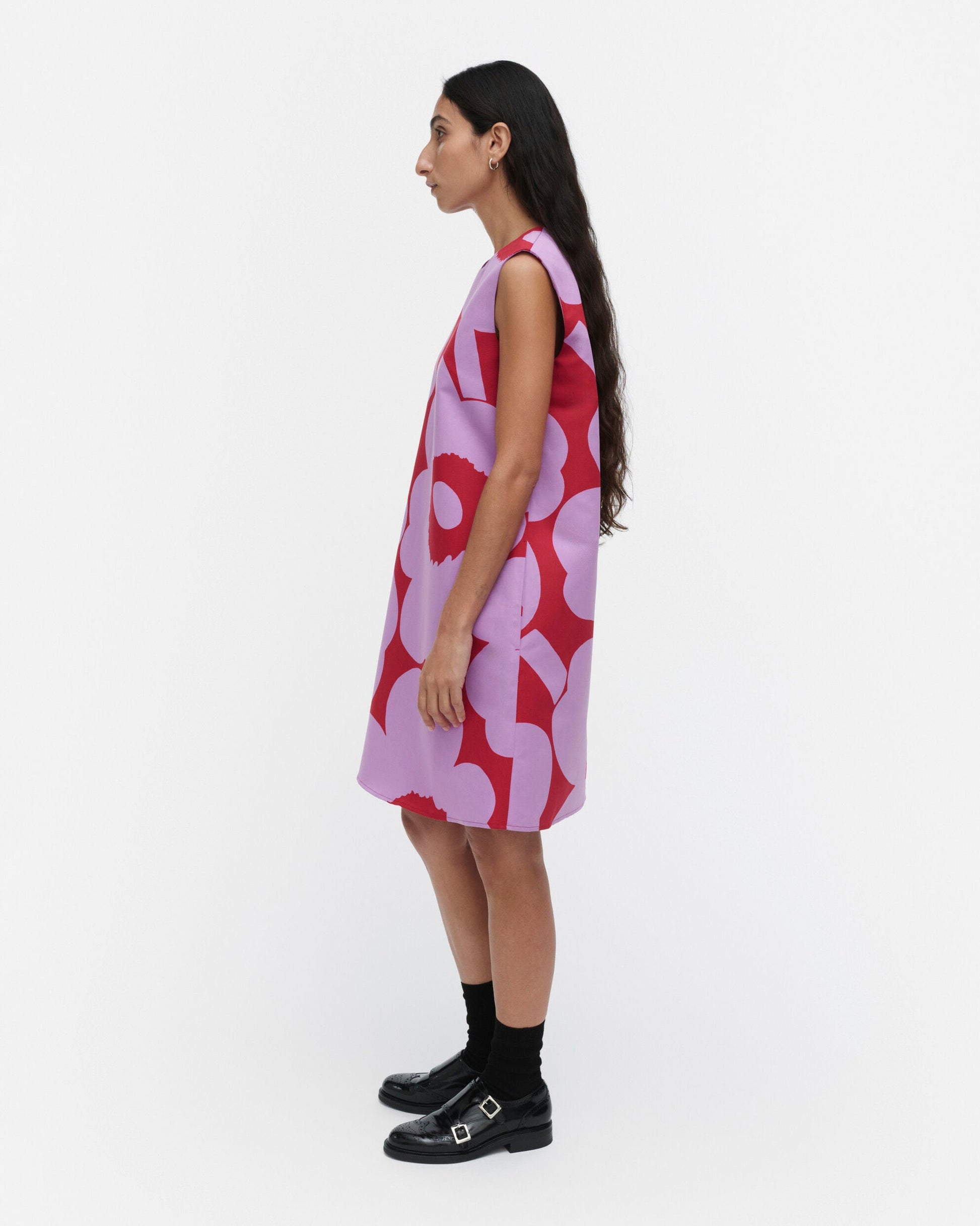 Sopiva Unikko Cotton linen dress - Marimekko VN