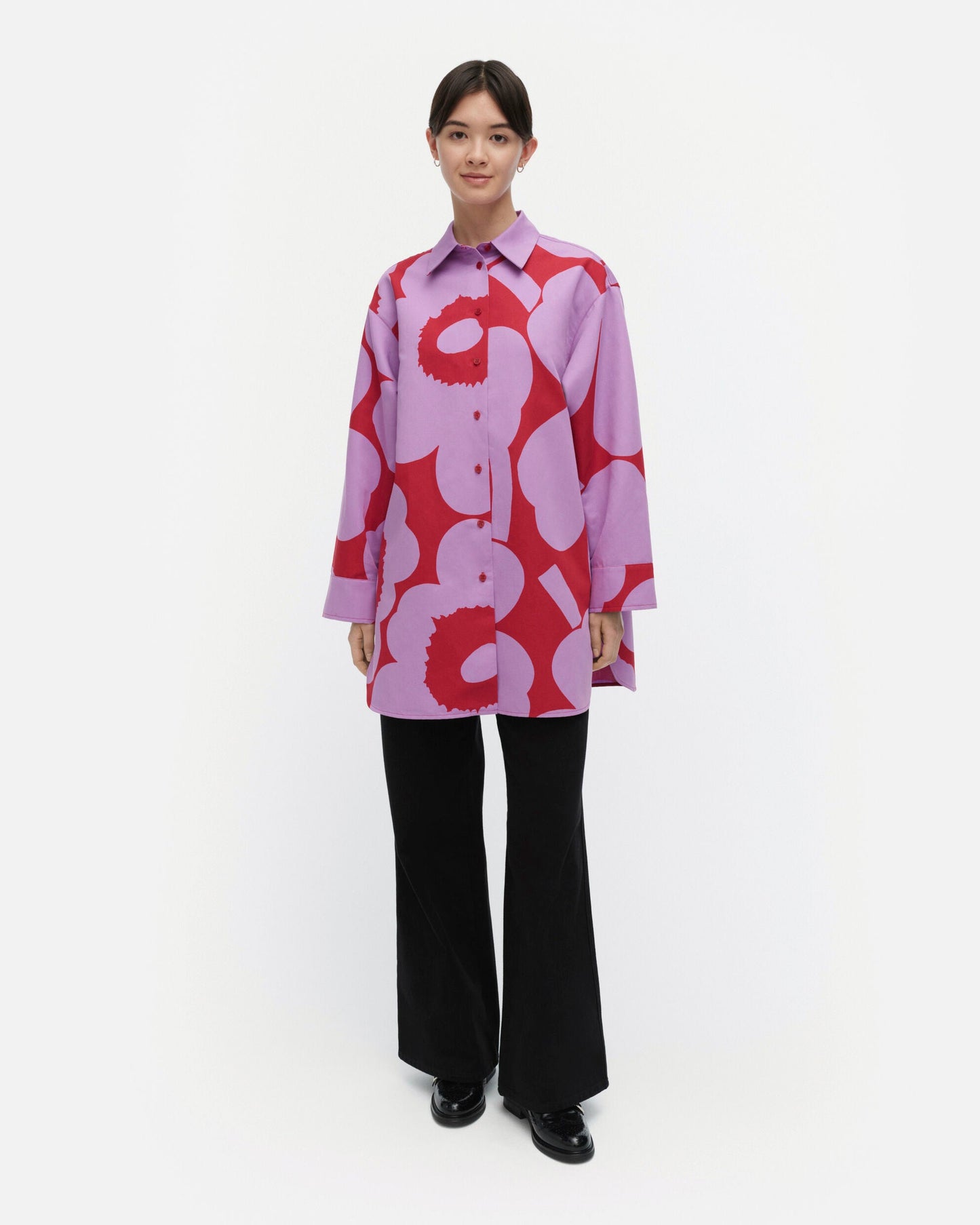 Heitto Unikko Cotton linen shirt - Marimekko VN