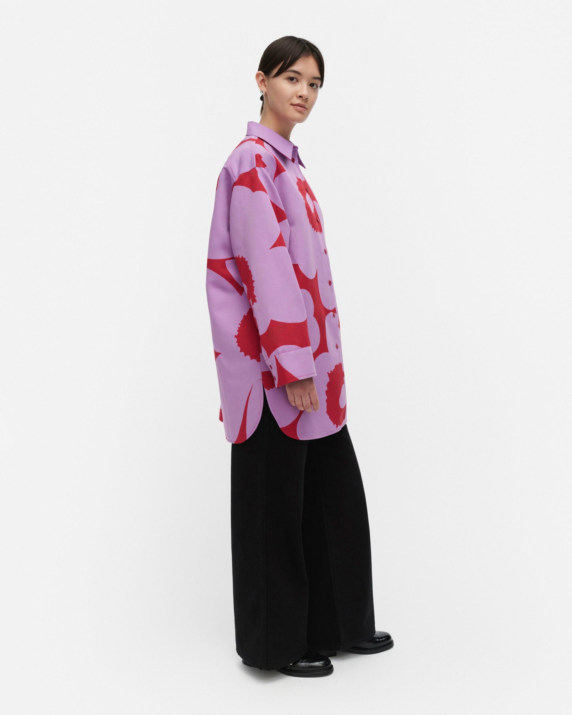 Heitto Unikko Cotton linen shirt - Marimekko VN