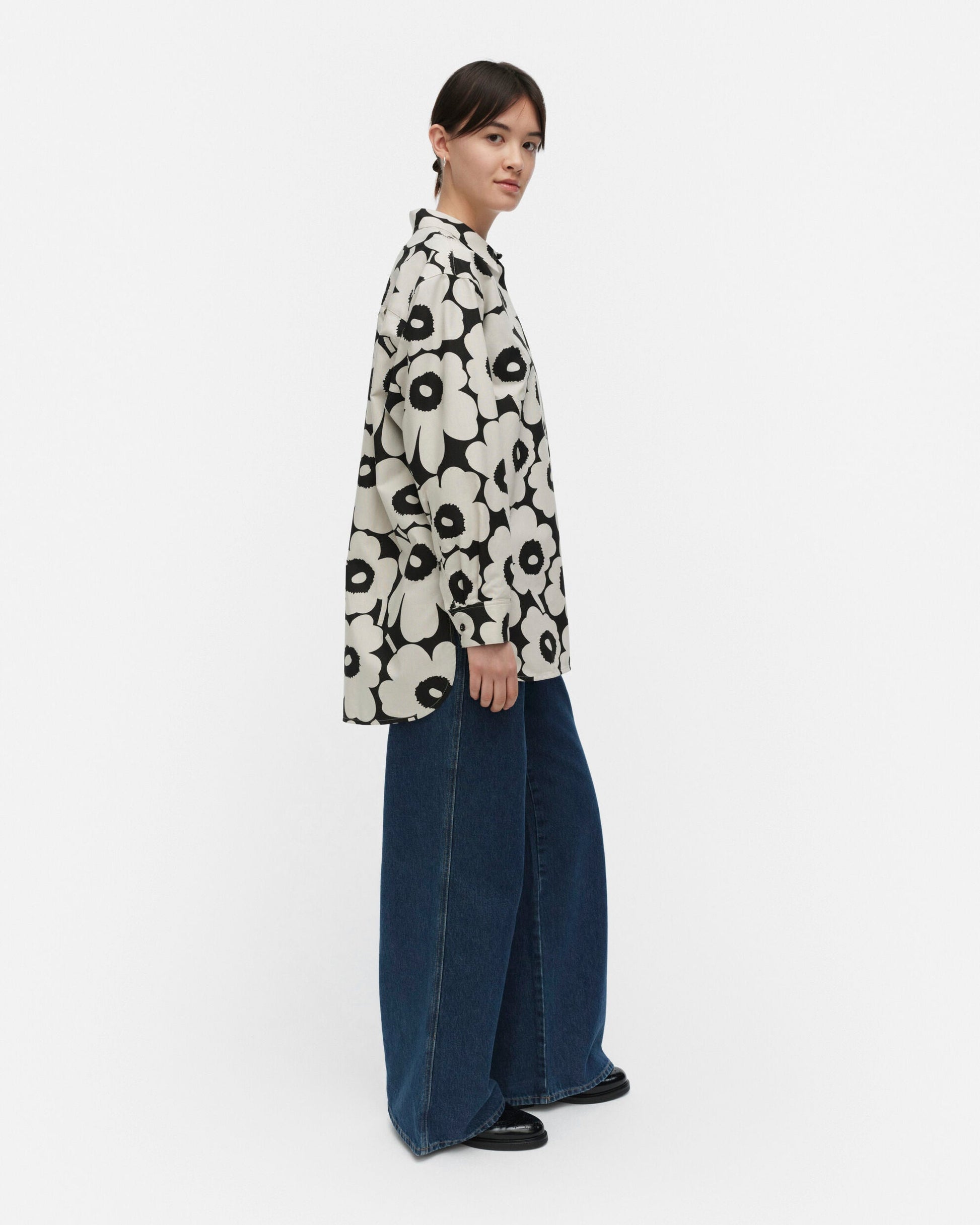 Ae Ruoste Unikko cotton shirt - Marimekko VN