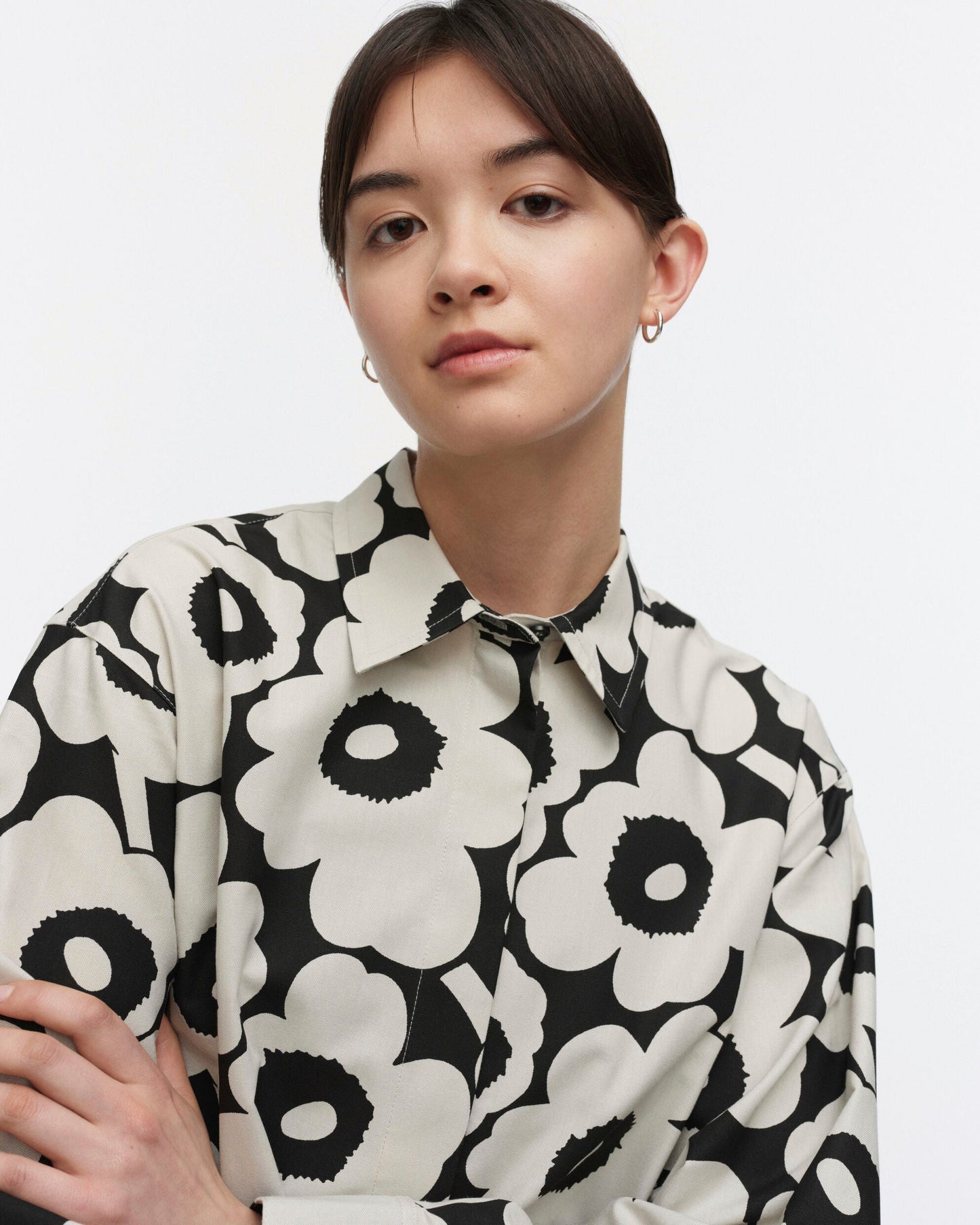 Ae Ruoste Unikko cotton shirt - Marimekko VN