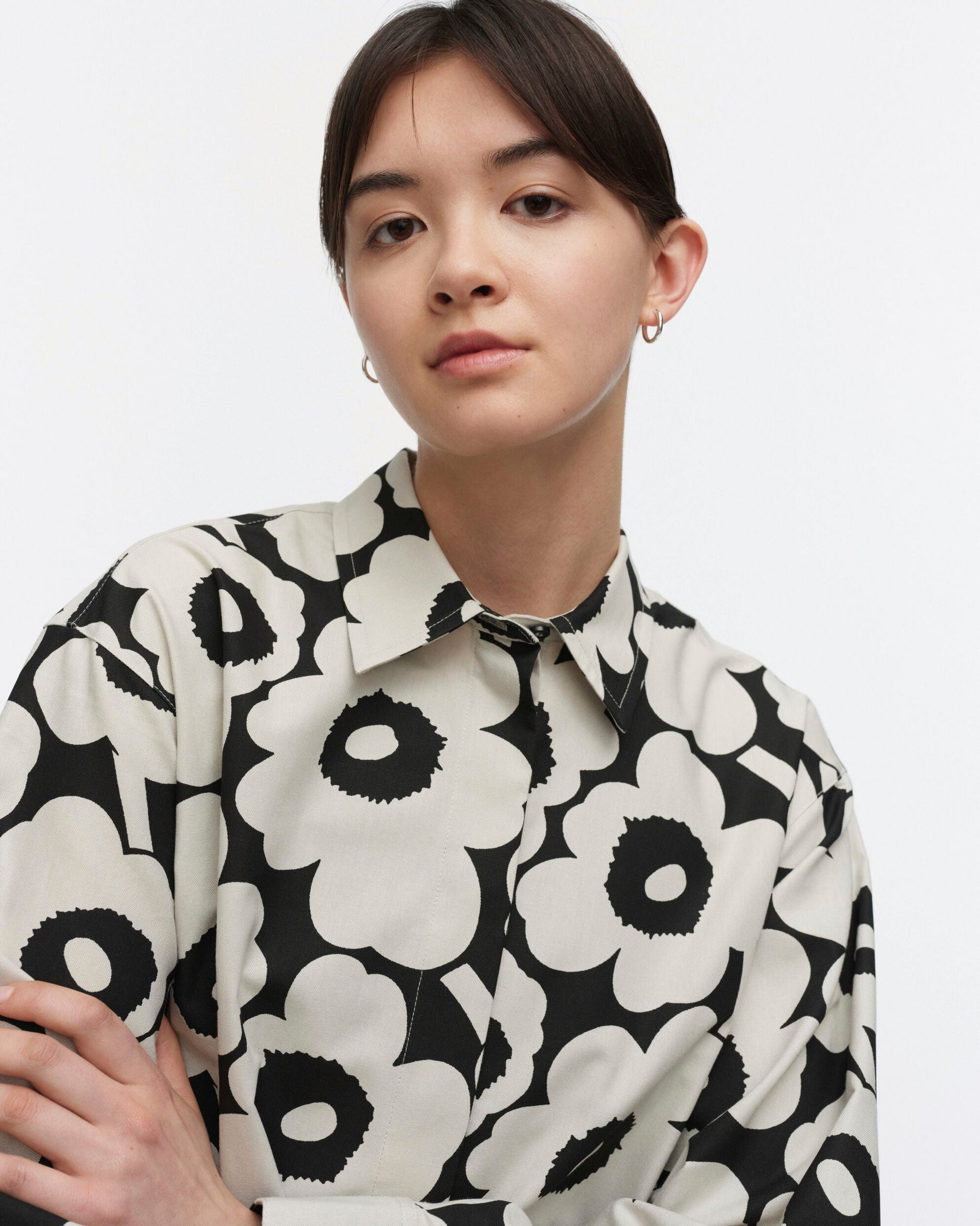 Ae Ruoste Unikko cotton shirt - Marimekko VN