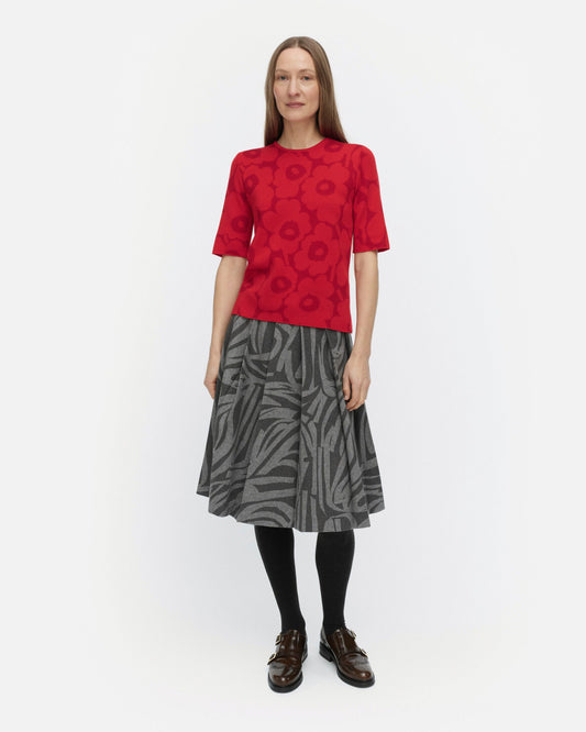 Rws Kehys Unikko Knitted wool pullover - Marimekko VN