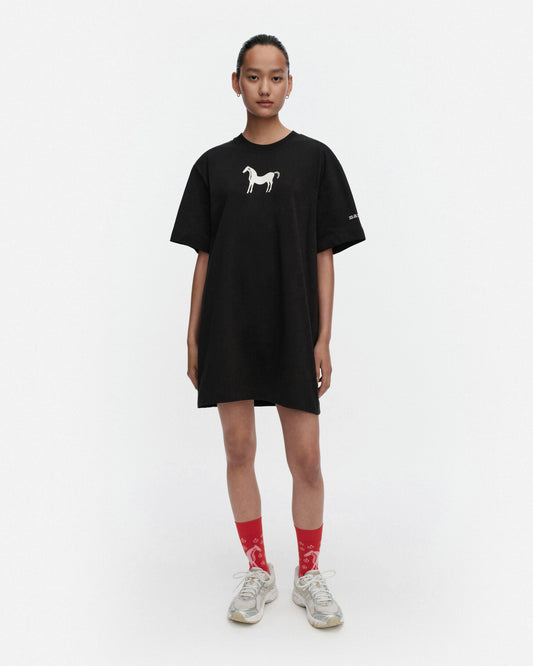 Rastit Musta Tamma Placement Kioski dress