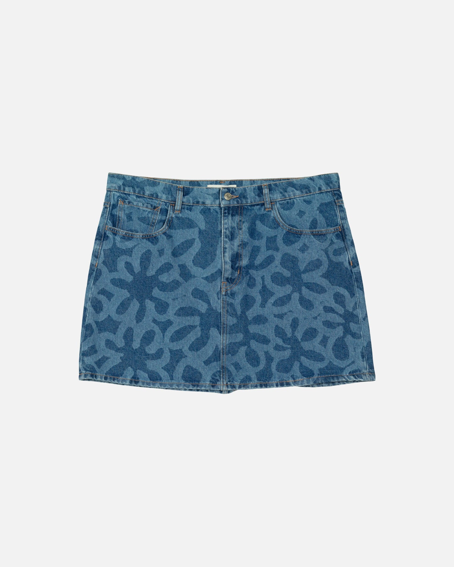 Maridenim Ruudut Kukka Skirt