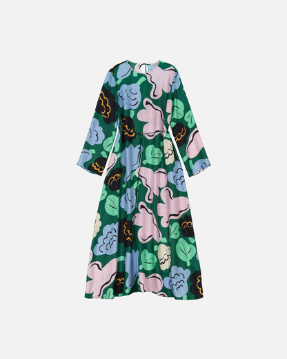Kaunista Kukasta Kukkaan Silk dress