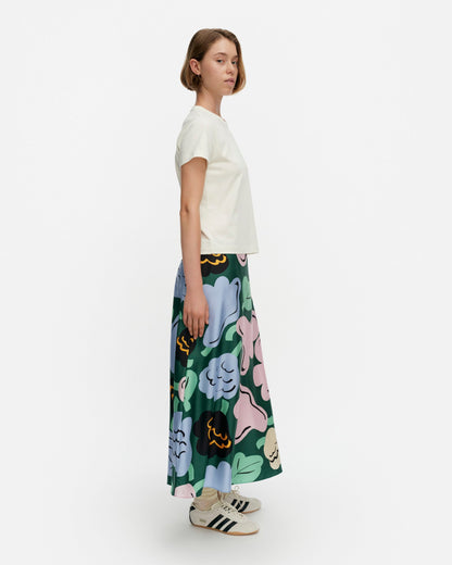 Koostumus Kukasta Kukkaan Silk skirt