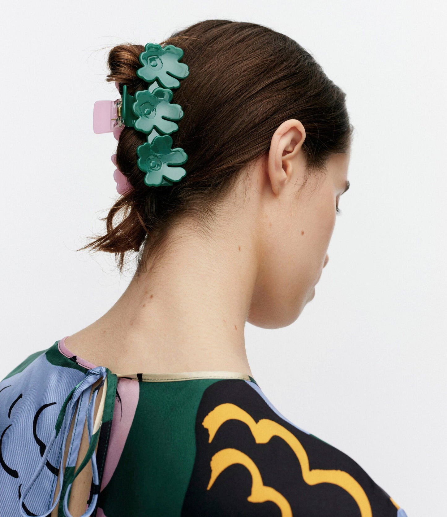 Mini Unikko Hair Clip Two-Tone