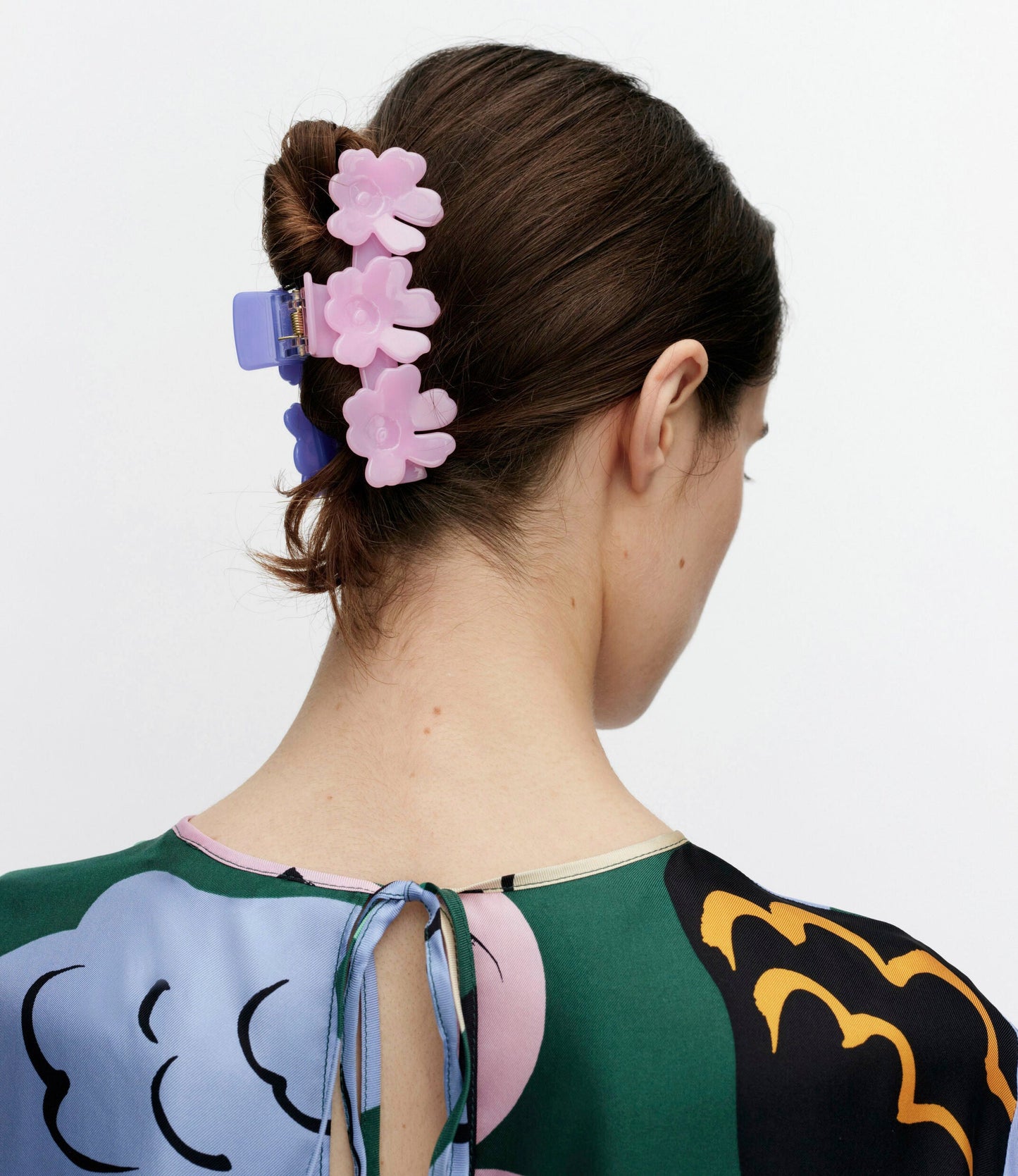 Mini Unikko Hair Clip Two-Tone