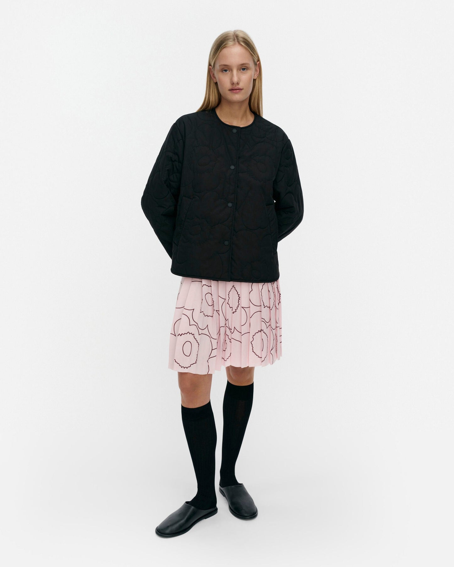 Kapseli Piirto Unikko Lightweight padded coat
